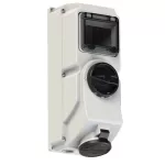 Gniazdo stałe z wyłącznikiem 16A 3P+Z+N 500V 50/60Hz 6h IP44