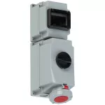Gniazdo stałe z wyłącznikiem 63A 3P+Z+N 400V 50/60Hz 6h IP66/67