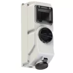 Gniazdo stałe z wyłącznikiem 16A 3P+Z 500V 50/60Hz 7h IP44 7814-7