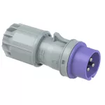 Wtyczka przenośna TWIST 32A 2P+Z 24V 50/60Hz IP44, styki niklowane