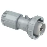 Wtyczka przenośna TWIST 32A 2P 42V 50/60Hz 12h IP44, styki niklowane 0922-12v