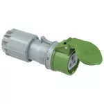 Gniazdo przenośne TWIST 16A 2P+Z 24/42V 100-200Hz 4h IP44, styki niklowane
