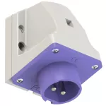 Wtyczka odbiornikowa 16A 2P 24V 50/60Hz IP44, styki niklowane