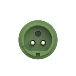Wtyczka odbiornikowa 32A 2P 24/42V 100-200Hz 4h IP44, styki niklowane