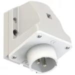 Wtyczka odbiornikowa 16A 2P 24/42V DC 10h IP44, styki niklowane
