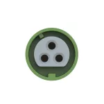 Gniazdo tablicowe proste 16A 2P+Z 24/42V 401-500Hz 11h IP44/54 (kołnierz 70X70, rozstaw otworów 56X56), styki niklowane