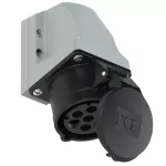 Gniazdo stałe 16A 5P+Z+N 500V 50/60Hz 7h IP44/54