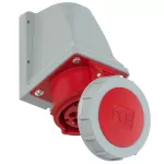 Gniazdo stałe 16A 5P+Z+N 400V 50/60Hz 6h IP66/67, styki niklowane