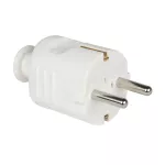 Wtyczka przenośna PROSTA SCHUKO 16A 2P+Z 230V IP20 biała