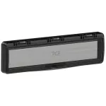 Okienko ispekcyjne 18 modułowe IP44/IP54 (czarny)