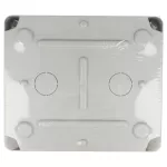 Puszka instalacyjna LIGHT pokrywa pełna, osłabieniami 162x116x76 (6xM25, 4xM40) IP66/67 EX-171