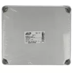 Puszka instalacyjna LIGHT pokrywa pełna, osłabieniami 162x116x76 (6xM25, 4xM40) IP66/67 EX-171