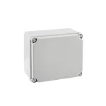 Puszka instalacyjna LIGHT pokrywa pełna, gładka 162x116x76 (6xM25, 4xM40) IP66/67 EL-171