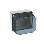 Puszka instalacyjna LIGHT pokrywa transparentna, gładka 175x151x155 (6xM25, 4xM40) IP66/67