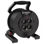 Przedłużacz zwijany jednofazowy XREEL 20 mb H05VV-F 3*1.5 IP20 (OWY) wtyczka gumowa 16A IP54