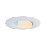 PAULMANN Oprawa do wbudowania CALLA LED 5W 400lm okrągła stała 3000/4000/6500K IP65 230V biały matowy