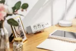 GNIAZDO MEBLOWE BAR, 2x GNIAZDO FRENCH, 1xUSB A, 1xUSB C. 1xRJ45,1xHDMI,, KABEL 1,5m, BIAŁE
