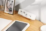 GNIAZDO MEBLOWE BAR, 2x GNIAZDO FRENCH, 1xUSB A, 1xUSB C. 1xRJ45,1xHDMI,, KABEL 1,5m, BIAŁE