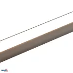 ROZETY SUFITOWE OKRĄGŁE (2SZT.) CZARNE Z LINKĄ 100CM