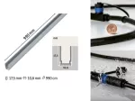 PAULMANN Profil do taśm LED Plug & Shine 1 metr srebrny / aluminum