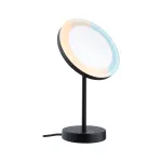 Lusterko kosmetyczne MASUA LED 4W 2700/4000/6500K +wyłącznik IP44 230V czarny matowy / metal