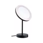 Lusterko kosmetyczne MASUA LED 4W 2700/4000/6500K +wyłącznik IP44 230V czarny matowy / metal