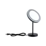 Lusterko kosmetyczne MASUA LED 4W 2700/4000/6500K +wyłącznik IP44 230V czarny matowy / metal