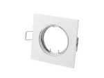 LED line Oprawa sufitowa kwadratowa ruchoma odlew biała