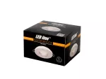 LED line Oprawa sufitowa wodoodporna okrągła chrom