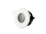 LED line Oprawa sufitowa wodoodporna okrągła odlew biała