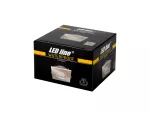 LED line Oprawa sufitowa wodoodporna kwadrat odlew satyna