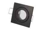 *LED line® Oprawa sufitowa wodoodporna MR11 kwadratowa czarna