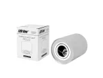*LED line® Oprawa natynkowa punktowa okrągła srebro ROLLO
