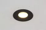 LED line Oprawa sufitowa wodoodporna okrągła odlew czarna