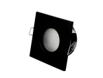 LED line Oprawa sufitowa wodoodporna kwadrat odlew czarna