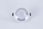 LED line Oprawa sufitowa okrągła odlew biało-srebrna
