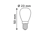 LEDOM E14 2W 4000K 130lm 220-240V