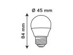 LED line LITE żarówka LED E27 6W 4000K 510lm 230V G45