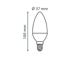 Żarówka LED E14 8W 3000K 720lm C37 LITE