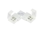 LED line łącznik do taśm LED CLICK CONNECTOR kątowy 8 mm 2 PIN Typ L