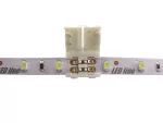 LED line złączka do taśm LED CLICK CONNECTOR podwójna 8 mm 2 PIN