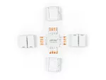LED line łącznik do taśm LED CLICK CONNECTOR kątowy 10 mm 4 PIN Typ + RGB