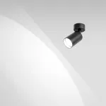 LED line oprawa natynkowa GU10 czarna PIPE