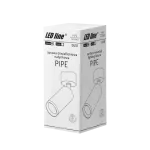 LED line oprawa natynkowa GU10 czarna PIPE
