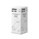 LED line oprawa natynkowa GU10 biała PIPE