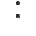 LED line oprawa zwieszana GU10 czarna PIPE