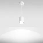 LED line oprawa zwieszana GU10 biała PIPE