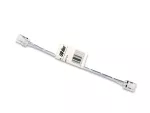 LED line złączka do taśm COB LED CLICK CONNECTOR podwójna 10 mm 2 PIN z przewodem