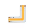 LED line łącznik do taśm COB LED CLICK CONNECTOR kątowy 6000K 10 mm 2 PIN Typ L 8W