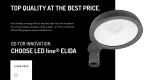 Elida 40W 4000K 120lm/W 100-277V AC T3 PRIME